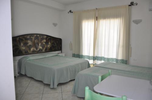 1 queen bed, 2 twin beds