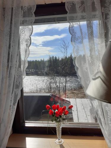 Uitzicht, LappHouse Puistola in Enontekio