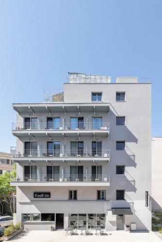 A szálláshely kívülről, Boho Rooms in Vardaris-Dikastiria kerület