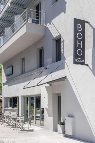 A szálláshely kívülről, Boho Rooms in Vardaris-Dikastiria kerület