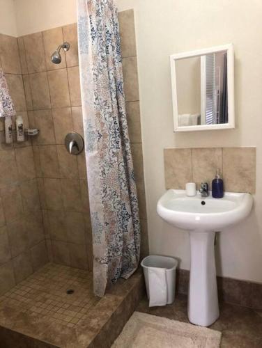 Badeværelse, Kelly's Studio Apartment - Rental near Airport, Amenities and Bus Route in Hampton