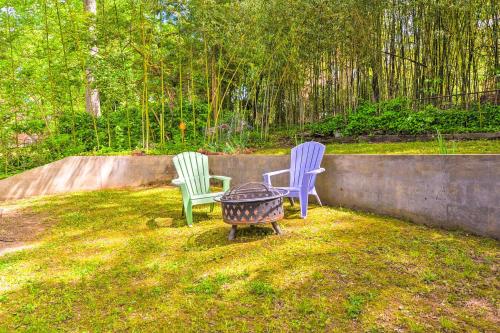 Takoma Park Apt with Wood Fire Pit Less Than 8 Mi to DC in 塔科馬公園