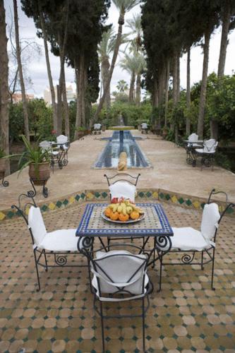 גינה, Palais Riad Hida in טרודנט