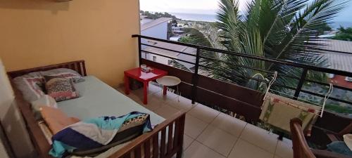 발코니/테라스, hauts vallons appartement full équipé 3 chambres (hauts vallons appartement full equipe 3 chambres) in 쿵구