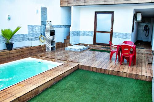 Casa com WiFi e Piscina perfeita em Camacari BA