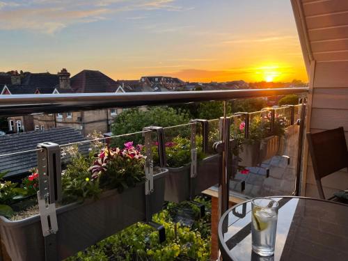 Balcony/terrace, Private Two Bedroom Residence in Southbourne - Private Parking - Off the High Street - Minutes Away  in Boscombe East