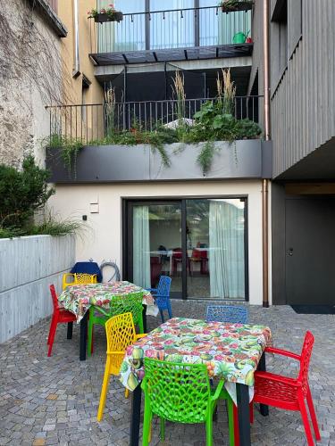 Casa con vista Sciliar centro paese PINK con parcheggio privato 3