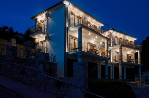 Exterior view of Natura Luxury Suites Parga