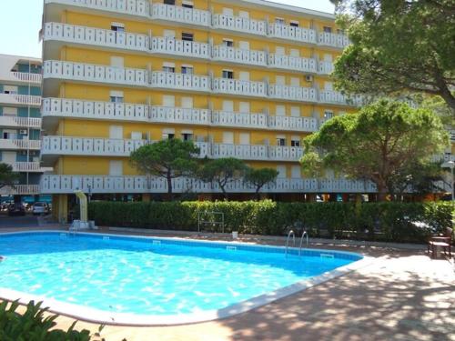 Appealing holiday home in Porto Santa Margherita with pool
