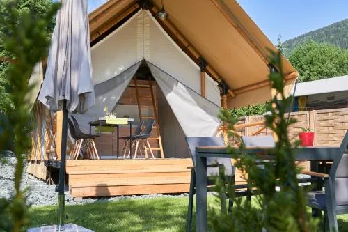 Comfort Safarizelt direkt am Ossiachersee in Steindorf am Ossiacher See, Österreich