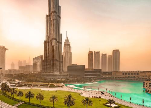 Elite Royal Apartment - Full Burj Khalifa & Fountain View - Signature - 2 bedrooms & 1 open bedroom without partition, Dubai