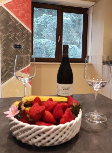Oasi del Monferrato - appartamento rosso in Mombercelli