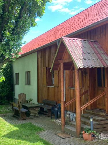 Jagdhaus auf dem Forsthof mit Sauna