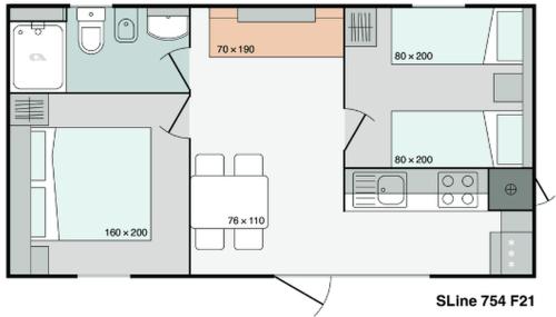 地中海柯诺维尼咖移动房屋露营地