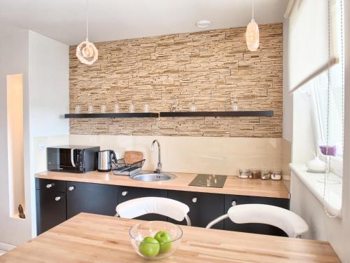 廚房, Apartamenty KTW Dębowe Tarasy (Apartamenty KTW Debowe Tarasy) in 尼基斯佐維科