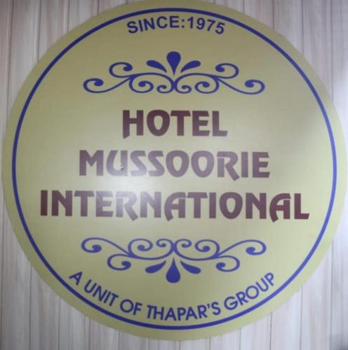 Hotel Mussoorie International Mussoorie