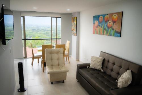 Apartamento con hermosa vista a 5 minutos del parque del café