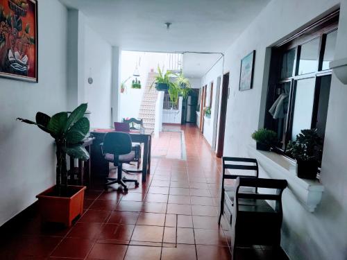 Entrada, Francisco's rest house hotel in Antigua Guatemala