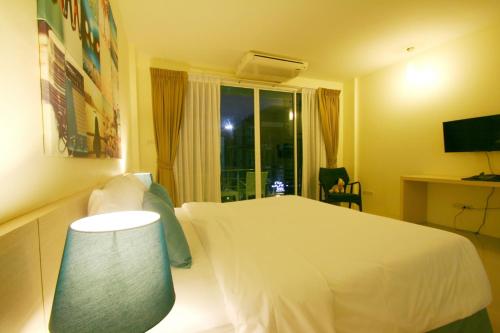 1 double bed