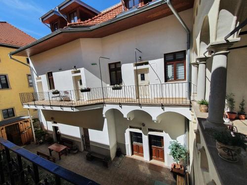 Balkonas / terasa, APARTMÁNY LEVOČA self check in (APARTMANY LEVOCA self check in) in Levoča