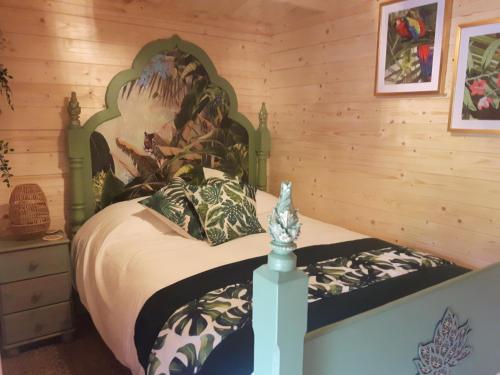 cabin set in a beautiful romantic tropical garden in Sutton Coldfield