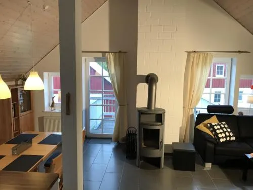 Sonnendeck in Greetsiel, Deutschland