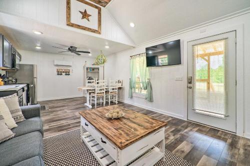 Broken Bow Cabin on 15 Acres with Stocked Fish Pond! in Broken Bow, USA