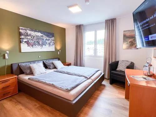 swissme - 100qm - ÖV inklusive - 2 Bäder - Parkplatz - Balkon in St. Moritz, Schweiz