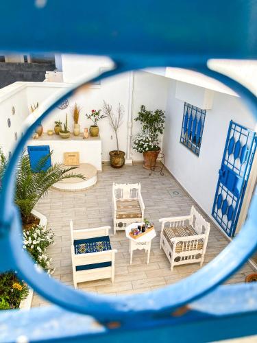 Jardín, Dar Colibri - Maison d'hôtes à Kélibia (Dar Colibri - Maison d'hotes a Kelibia) in Kelibia