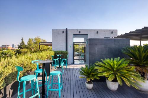 Balcony/terrace, AR 218 by ULIV in Condesa-Roma