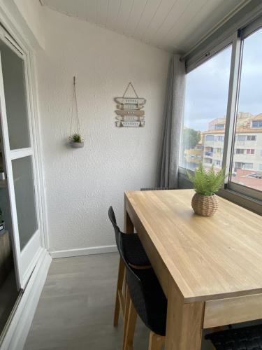 Superbe Apt, 250m plage du môle, clim, parking, Cap d'Agde (zdjęcie 7)