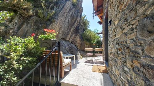 Balkon/terasa, Casa amb molt encant i tranquilitat. in Ansalonga