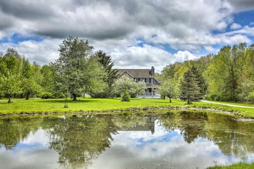 Pet-Friendly Pond View Loft with Private Pool!