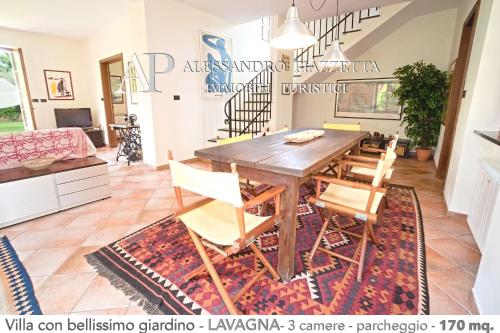 Faciliteter, Villa Marinin - con splendido giardino e vicino ad oasi naturalistica in Lavagna