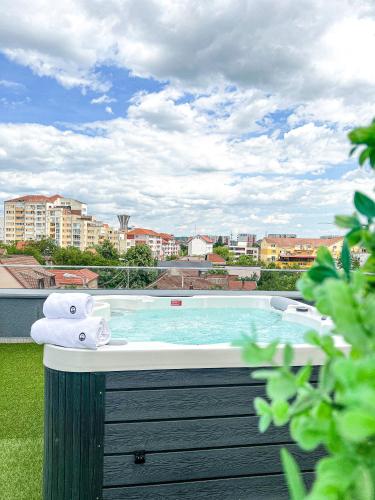 Erkély/terasz, Hotel Glory in Nagyvárad