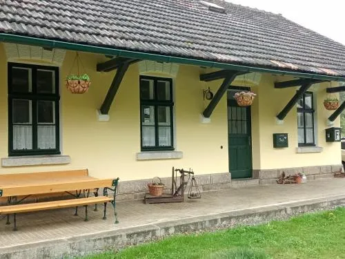 Nostalgie Bahnhof in Gmünd, Österreich