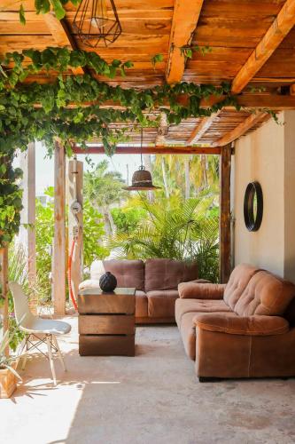 Casa Mate BeachFront Cabañas El Cuyo (Casa Mate BeachFront Cabanas El Cuyo) in El Cuyo