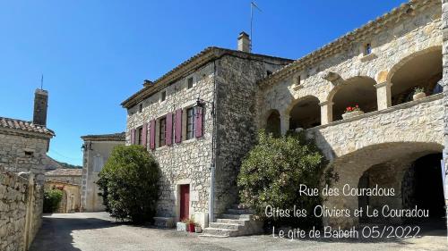 Viesnīcas āriene, Gite les Oliviers - Le Domaine du Viticulteur - St Maurice d Ibie in Villeneuve-de-Berg