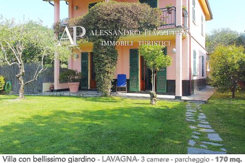 Udvendig, Villa Marinin - con splendido giardino e vicino ad oasi naturalistica in Lavagna