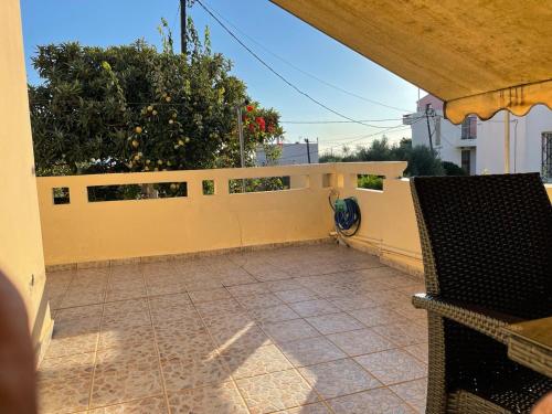 Balcony/terrace, Chania Casa Portokali in Theriso