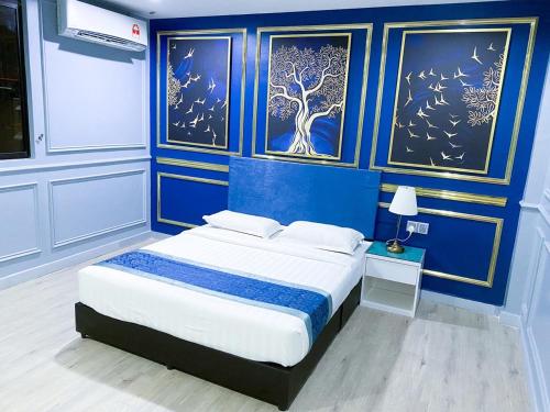 1 double bed