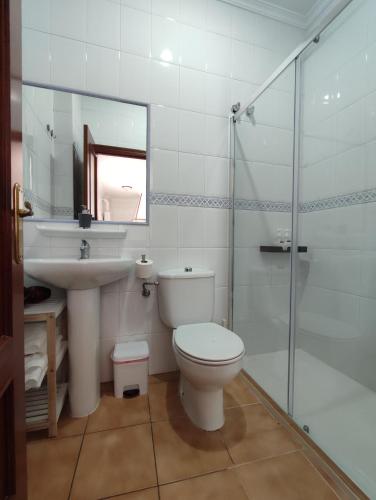 Fürdőszoba, Apartamento Hostal Mellizo in Lebrija