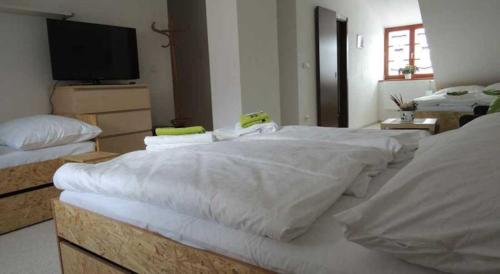 5 twin beds