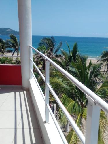 Erkély/terasz, Los Angeles en el Paraiso in San Patricio Melaque