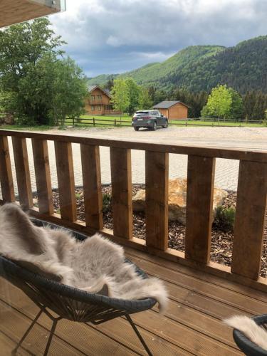 ระเบียง/ชานเรือน, Björg Apartment & Sauna (Bjorg Apartment & Sauna) in โดโนวาลี