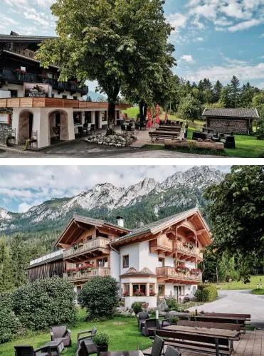 Berggasthof Bärnstatt in Scheffau am Wilden Kaiser, Österreich