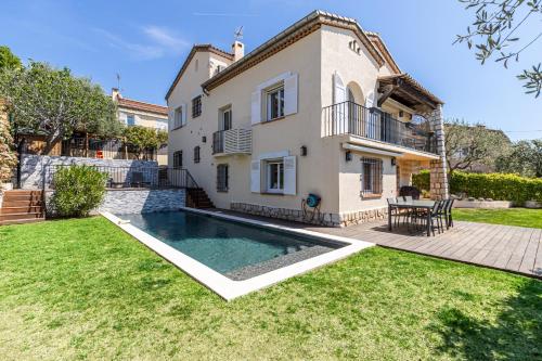 villa le colombier gîte à louer Nice Saint-Augustin