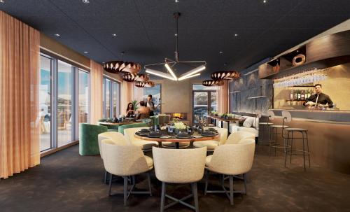 餐廳, Skarsnuten Mountain Resort & SPA in 漢斯道爾