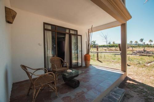 Gravier beach house in Pulau Rodrigues