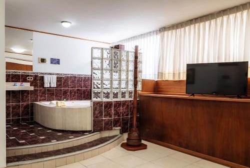 浴室, Recreo Hotel in 特魯希略市中心